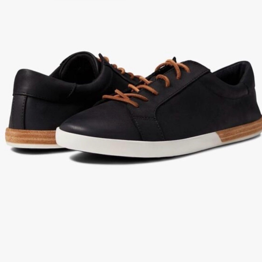 Kork-Ease Paislee Black and White Sneakers W 7.5M